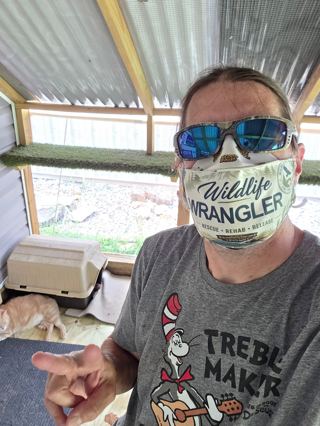Scoop Daddy Mask - Wildlife Rescue Series
