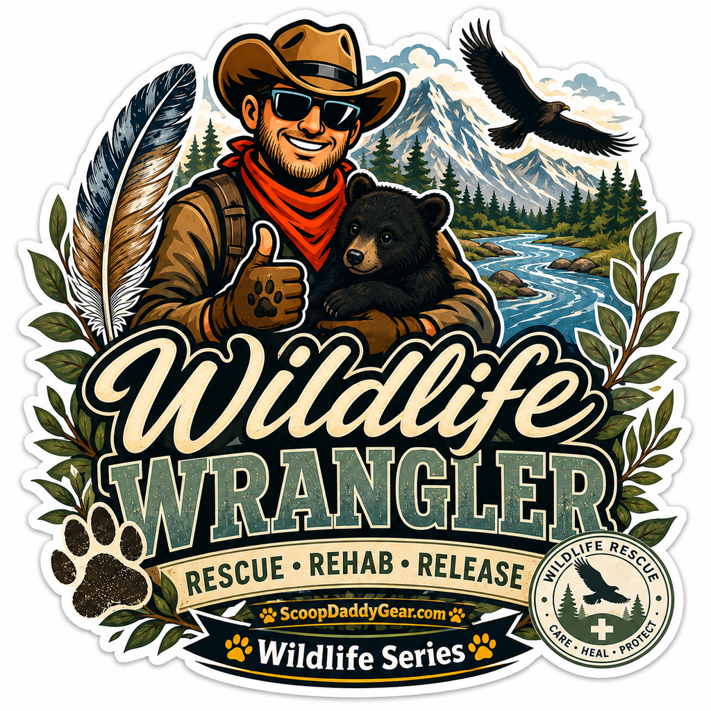 Scoop Daddy Mask - Wildlife Rescue Series